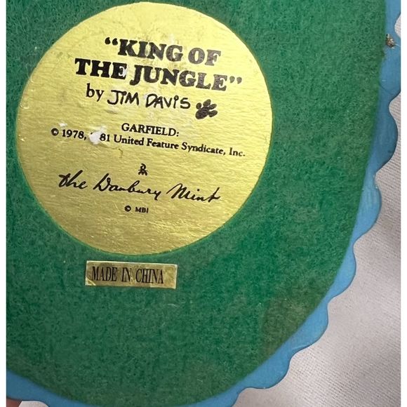 Jim Davies Garfield Odie comic books figurines Vintage Danbury Mint collectible - Picture 10 of 13